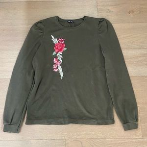 Zara fashion sweatshirt